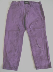 Nice Little Girl's Children's Place Size 4 Jean Purple Pants Adjustable Waist - Picture 1 of 8