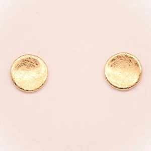 Ohrstecker Gelbgold 585/- Eismatt - Bild 1 von 1