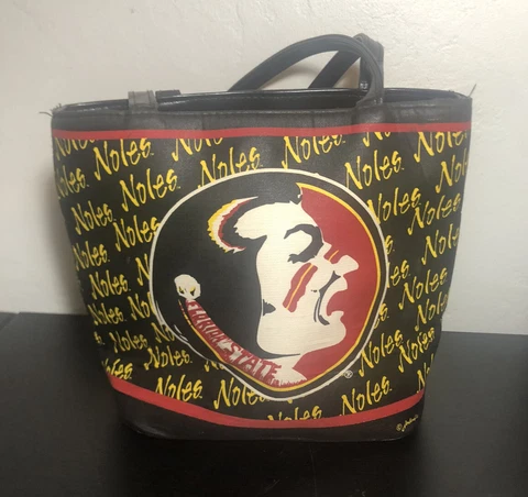 Vintage Florida State University Seminoles Purse, Vtg Logo 11x9 Seminoles Cover