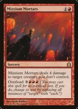MTG - Mizzium Mortars - Return to Ravnica - X1 - (LP) - FREE SHIPPING