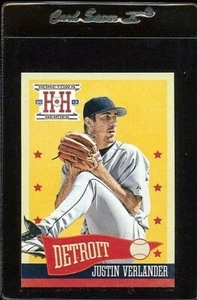 2013 PANINI HOMETOWN HEROES #62 JUSTIN VERLANDER DETROIT TIGERS - Picture 1 of 1