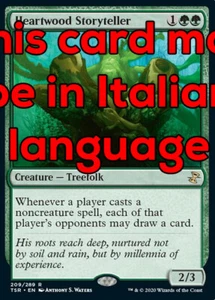 MTG HEARTWOOD STORYTELLER FOIL EXC - CANTASTORIE DI DURAMEN - TSR - MAGIC - Picture 1 of 1