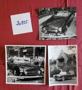 N° 20225 / 3 photos argentiques  RENAULT cabriolet frégate ondine - Imagen 1 de 1