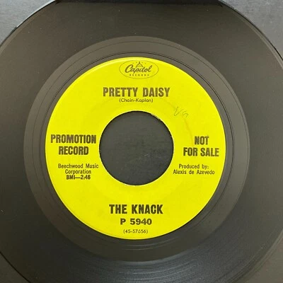 The Knack, Pretty Daisy / Banana Man, Promo, 7" 45rpm, Vinyl NM - Image 1 of 2