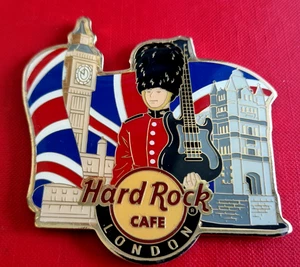 HRC Hard Rock Cafe London Alternative Magnet Flag Guitar Big Ben 2025 - Picture 1 of 2