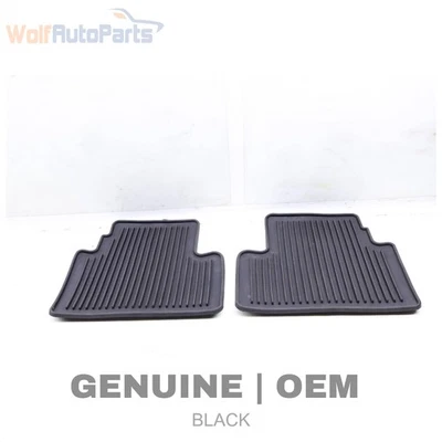 2008-2017 AUDI A5 QUATTRO - REAR Rubber Floor MAT SET 8T0061511 - Image 1 of 4