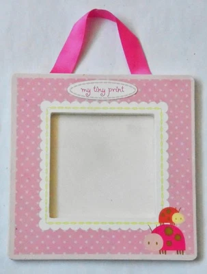 6-дюймовая квадратная рамка для картин Carter's - Baby Girls - My Tiny Print - отличное состояние товара - Изображение 1 из 4