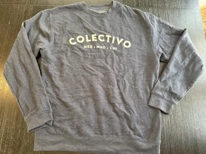 Graues Colectivo Coffee Milwaukee Madison Chicago Sweatshirt Large  - Bild 1 von 8