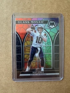 2022 Panini Mosaic Mac Jones Stained Glass Case Hit #GM-6 SSP Patriots - Picture 1 of 2