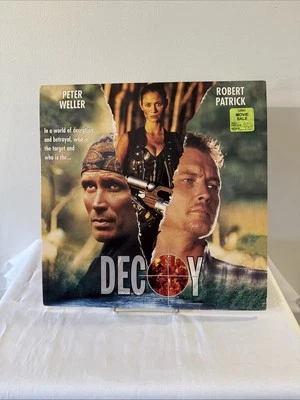 Decoy Laserdisc Movie US 1995 Edition Peter Weller Robert Patrick - Image 1 of 2