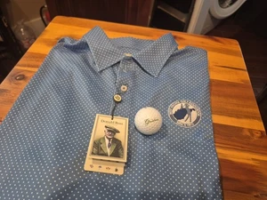 West Virginia Golf Assoc. Donald Ross Polo Shirt & Greenbrier Hotel Logo Ball - Picture 1 of 11