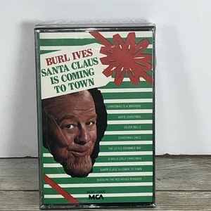 1980 Burl Ives Have A Holly Jolly Christmas Cassette New - Foto 1 di 2