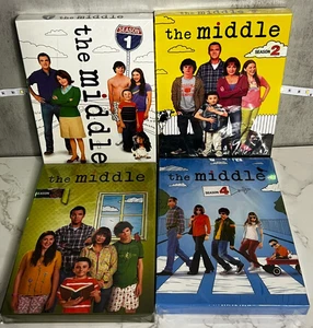 The Middle DVD Box Sets Seasons 1-4 BRAND NEW SEALED Neil Flynn Patricia Heaton - Picture 1 of 1