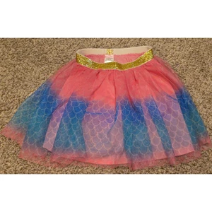 Disney Girls Ariel Tutu Pink and Blue Skirt 5T - Picture 1 of 5