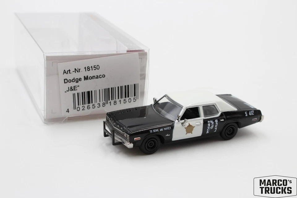 Brekina Dodge Monaco "J&E" nº 18150 1:87 /BRN2541 - Imagem 1 de 1