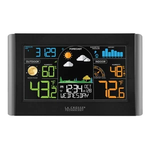 S77925-INT Wireless Color Weather Station - Picture 1 of 7