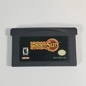 Golden Sun GBA Nintendo Game Boy Advance Camelot 2002 Cartridge Only Tested - Picture 1 of 5