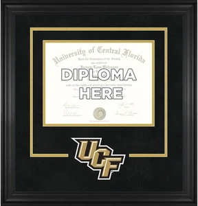 UCF Knights Deluxe 8.5" x 11" Diploma Frame with Team Logo - Fanatics - Picture 1 of 1