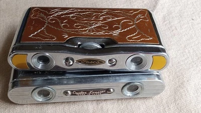 TASCO - CRYSTAR- VINTAGE PAIR FIELD GLASSES - Image 1 of 4