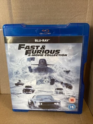 The fast & Furious 8-Film Collection (1-8 Blu-Ray) [2017] [Region Free] - Image 1 of 4