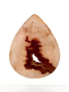 Cabochon Agata Geode Druzy Onice Naturale - grande 321,60 ct - Foto 1 di 1
