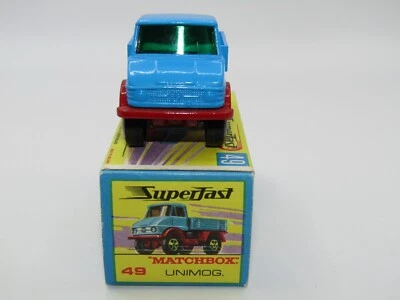 Matchbox Superfast No 49 Unimog Extremely RARE Box W/OUT NEW MIB - Image 1 of 4