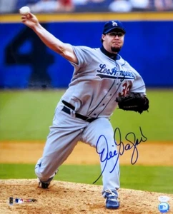 Eric Gagne Signed Autographed 16X20 Photo Dodgers Road Pitching JSA U79184 - Picture 1 of 2