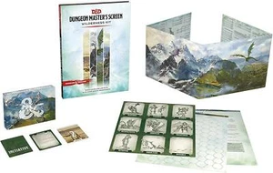 D&D Dungeons & Dragons 5th Dungeon Master's Screen Wilderness Kit INGLESE - Foto 1 di 2