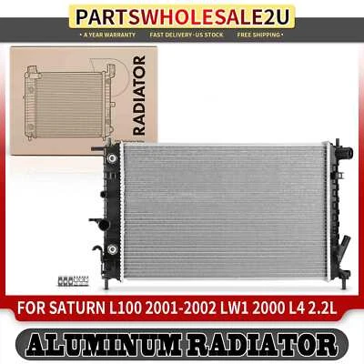 Radiador con enfriador de aceite Trans para Saturn L100 2001-2002 LW200 LW1 LS L4 2,2 L Foto 1 de 4
