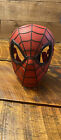 Spider-Man Mask Plastic-like Material by Hasbro 2010 Adjustable elastic strap