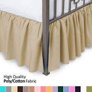 Blissford Day Bed Ruffled Bed Skirt, ( Available in 16 Colors)