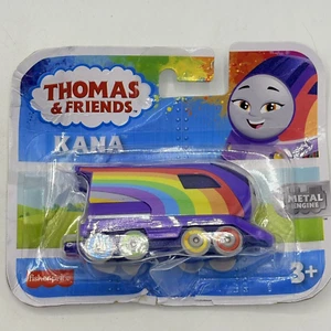 2022 Thomas & Friends Rainbow KANA All Engines Go Metal Push Along Train Engine - Picture 1 of 3