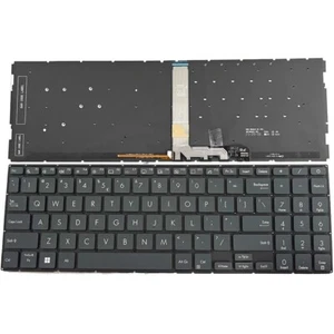 Teclado para ASUS Zenbook Pro 15 OLED UM535Q UM535QA UM535QE verde gris EE. UU. - Imagen 1 de 1