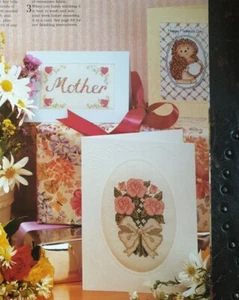 Cross Stitch Chart (From Magazine) - Cards - Mothers Day - Picture 1 of 7