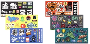 Splatoon 2 & 3 Graffiti Sticker Nintendo Tokyo/Osaka/Kyoto Rewards Set of 6 NEW - Picture 1 of 11