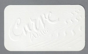 Carte  publicitaire - advertising card - Curve Wave de Liz Claiborne recto verso - Picture 1 of 1