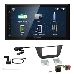 Kenwood 2DIN DAB+ Autoradio für Iveco Daily VI ab 2014 schwarz - Bild 1 von 5