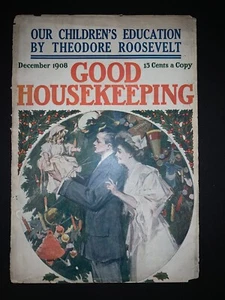 Antiker Druck Zeitschriften Reklame 1912 - gute Hauswirtschaft 1908 Deko Küche - Bild 1 von 1