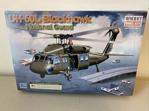Minicraft UH-60L Blackhawk National Guard 1:48 Scale Model Helicopter kit #11655 - Picture 1 of 4