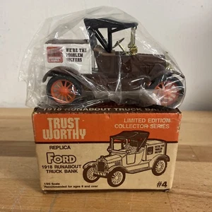 Trust Worthy Replica Ford 1918 Runabout Truck Bank #4 1/25 scale - Picture 1 of 7
