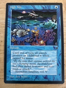 1x HIGH TIDE - Rare - Fallen Empires Various Art MTG - Magic the Gathering - Picture 1 of 2