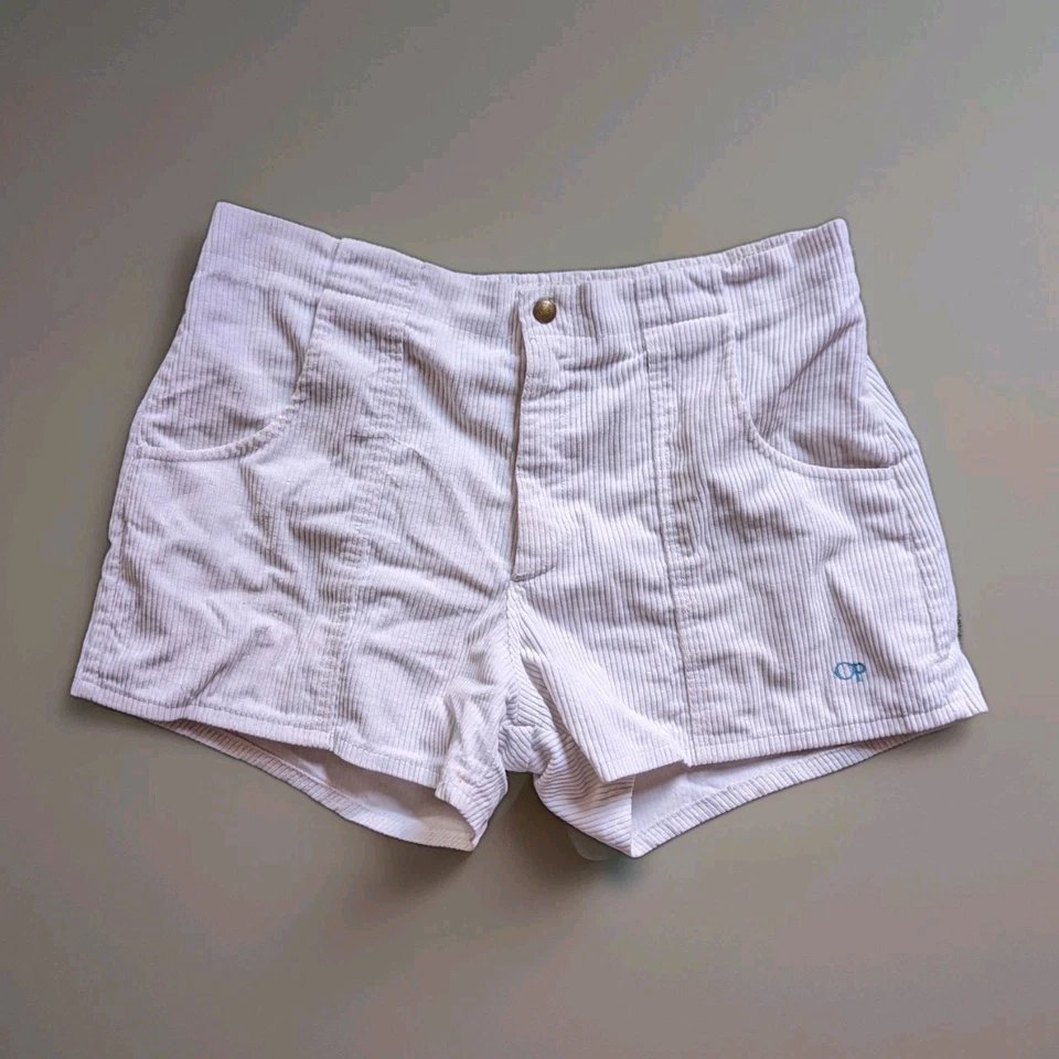 Pantalones Cortos De Colección Años 90 Y2K OP Ocean Pacífico Blanco Retro Surfer Playa Pana 32 Foto 1 de 4
