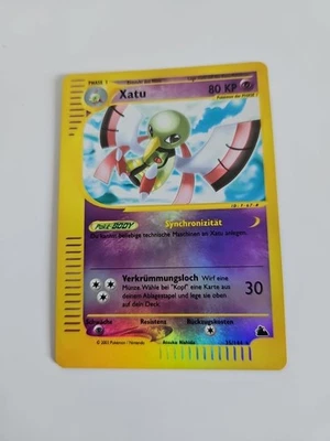 Pokemon Xatu Skyridge Reverse Foil #35 German Near Mint - Bild 1 von 4