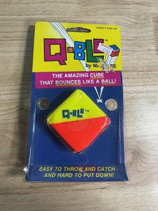 Vintage Marvlee Foam Toy Q-ble Bouncing Ball Square Cube New In Package 90’s Vtg - Picture 1 of 4