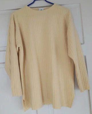 w.neu! MERINO- LongPULLOVER *WOOL RICH BLEND* Gr. EG Maße/text - Bild 1 von 4