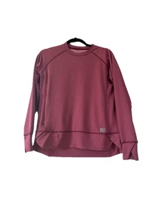 Helly Hansen Pink Crewneck Lightweight Long Sleeve Zip Pocket - Size XS - Picture 1 of 11