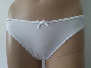 Damen Slips String Gr. 36/38 Weiß Hochwertige B Ware Marken Unterwäsche Lascana - Bild 1 von 3