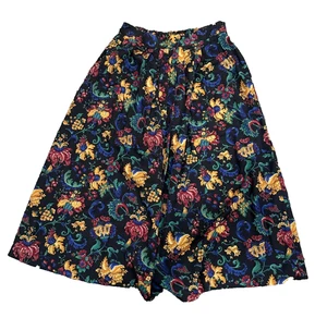 Separate Ausgabe Damen Vintage Blumen Rock Elas. Taille 2 Seitentaschen Pullon 14 - Bild 1 von 4