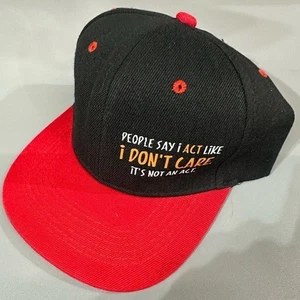 Neu Herren Snapback Flat Bill Baseballkappe Mütze Größe verstellbar - Bild 1 von 3