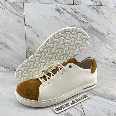 Birkenstock Bend Low Decon Pop visón/cáscara de huevo cuero nobuck talla 12 Foto 1 de 4